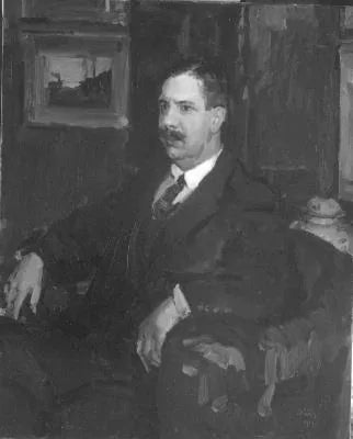 Muotokuva J.M.P. Glerum - Isaac Israels