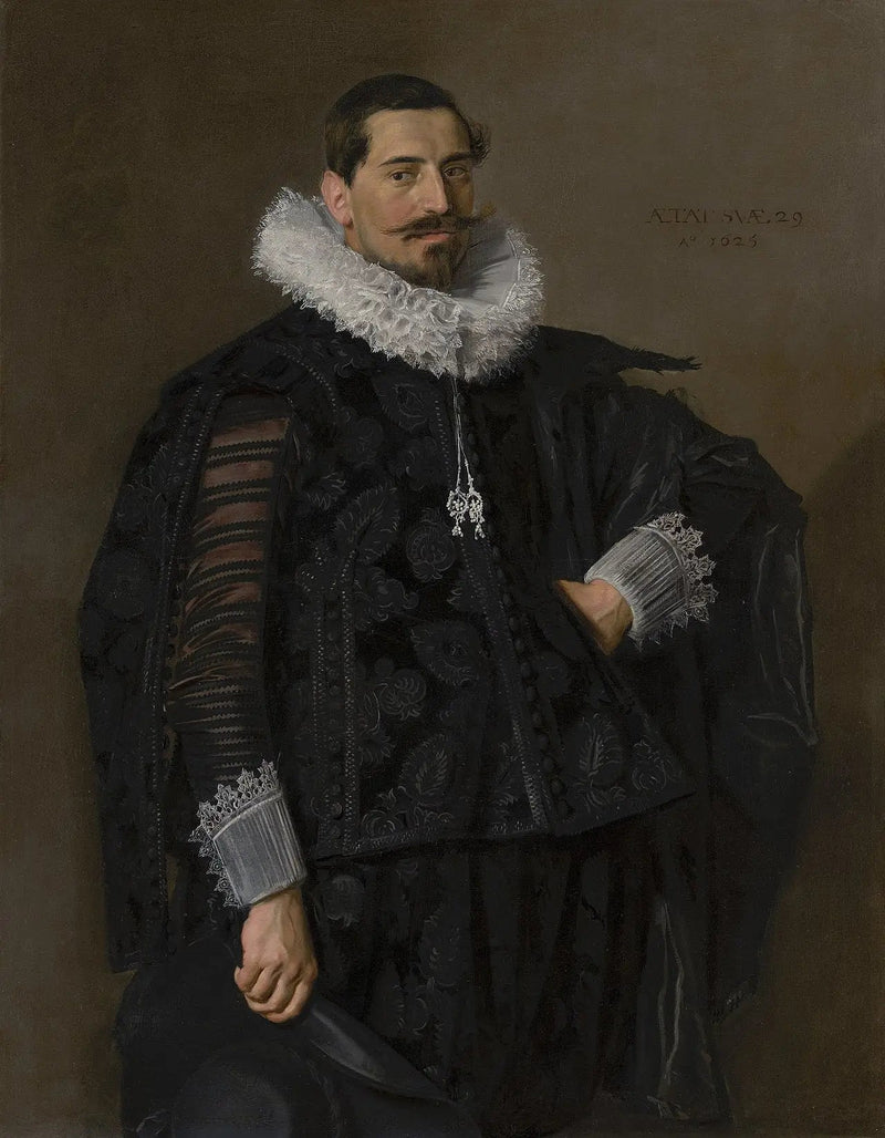 Jacob Pietersz. Olycan (1596-1638) - Frans Halsin muotokuva