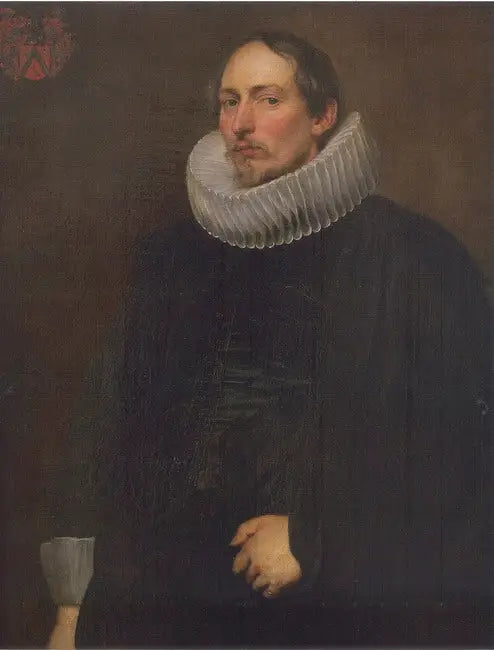 Jacob de Witten muotokuva (1591-1631), n. 1618-1619 - Antoine van Dyck