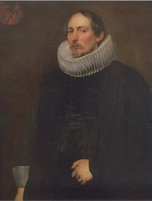 Jacob de Witten muotokuva (1591-1631), n. 1618-1619 - Antoine van Dyck