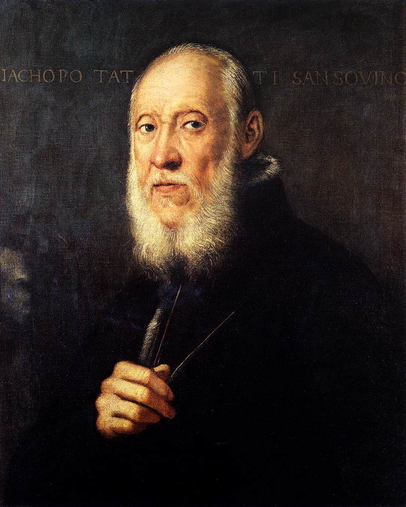 Jacopo Sansovino - Jacopo Tintoretto - Muotokuva