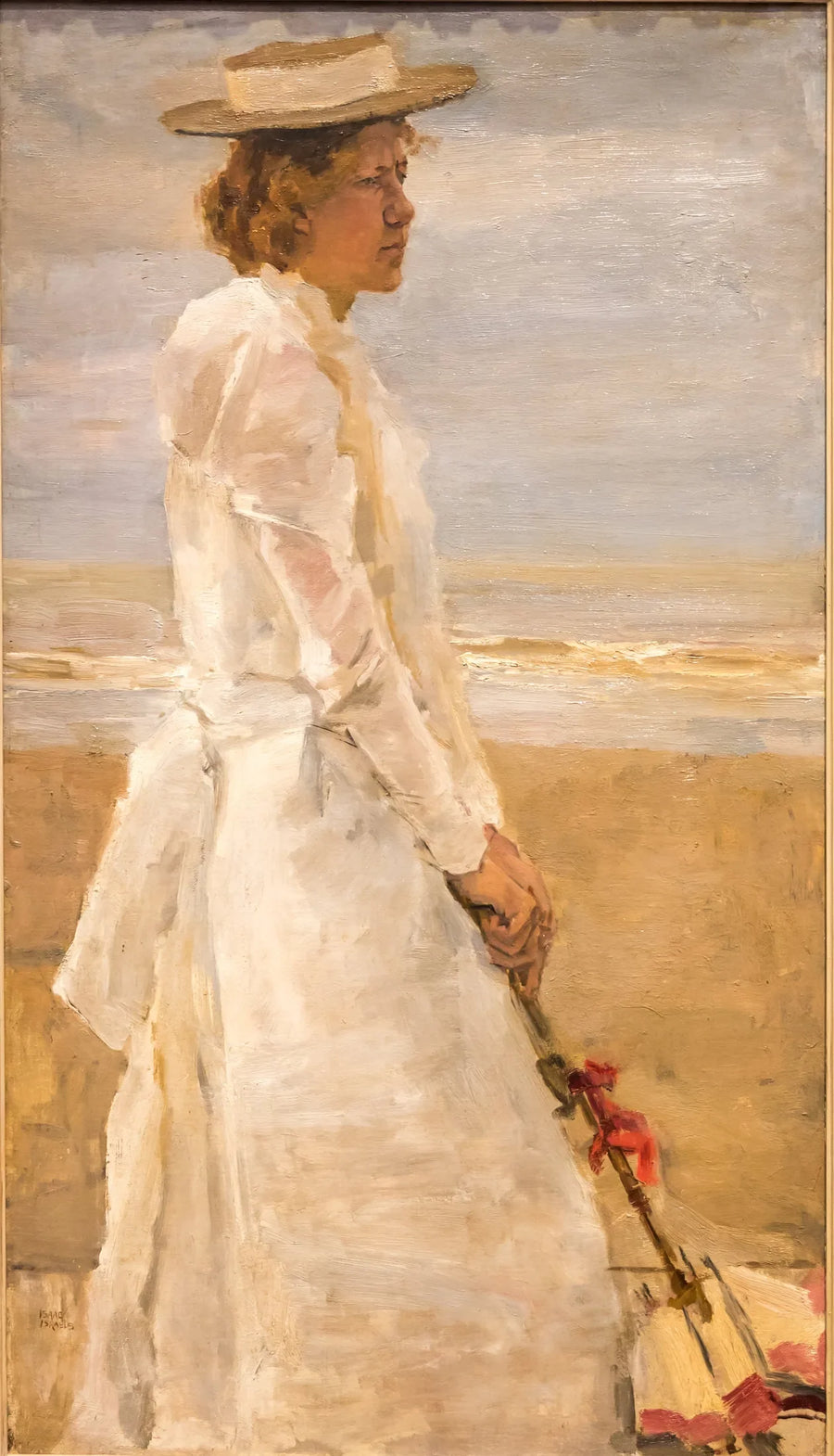 Jacqueline Sandbergin muotokuva - Isaac Israels
