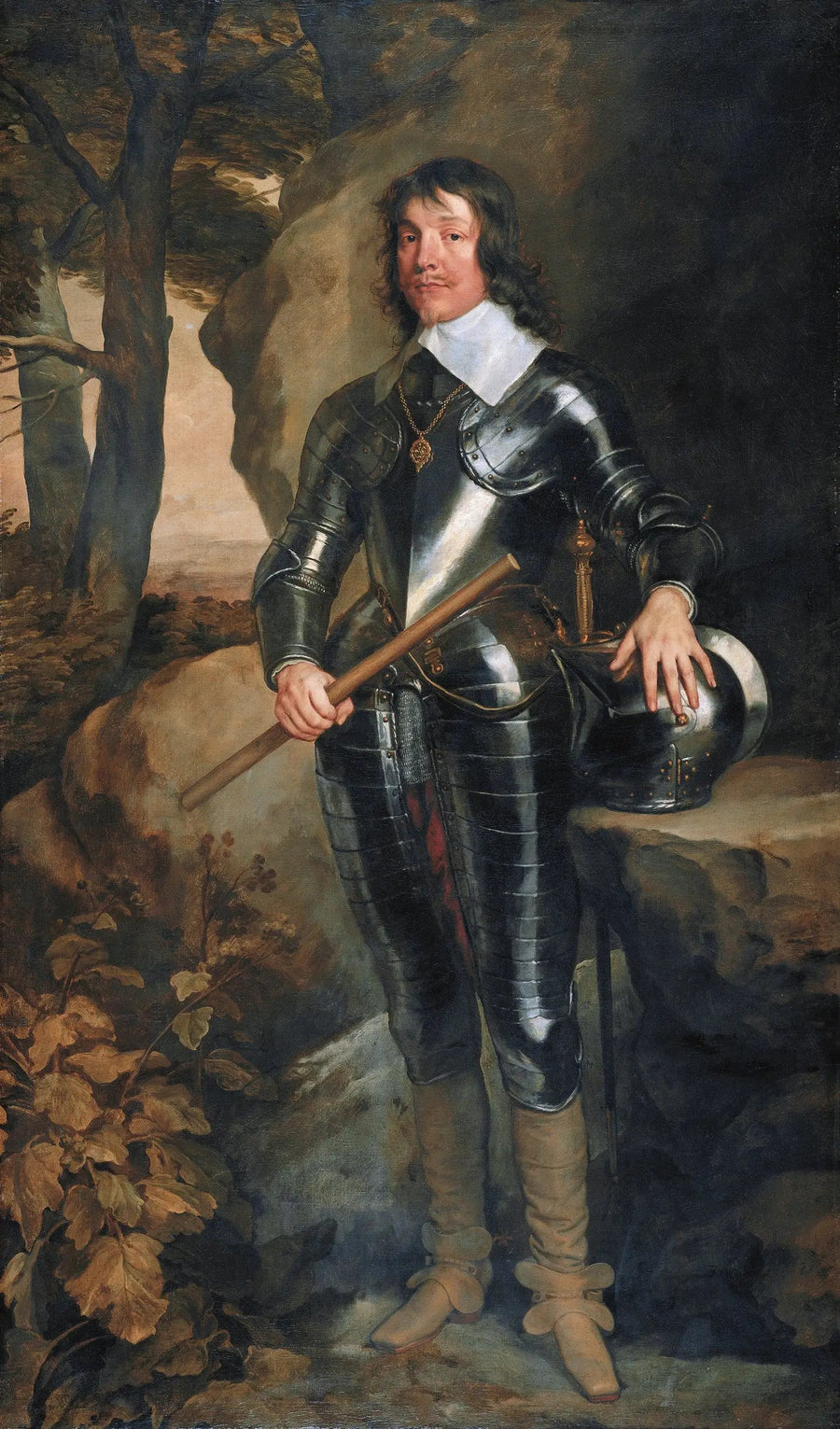 Jacquesin muotokuva, Hamiltonin ensimmäinen herttua (1606-1649) - Antoine van Dyck