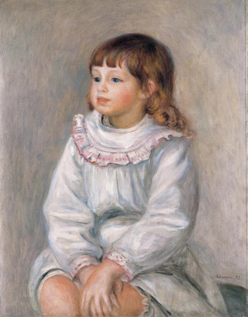 Jacques Gallimardin muotokuva - Pierre-Auguste Renoir