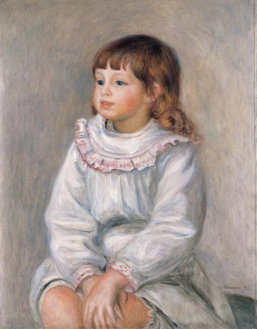 Jacques Gallimardin muotokuva - Pierre-Auguste Renoir