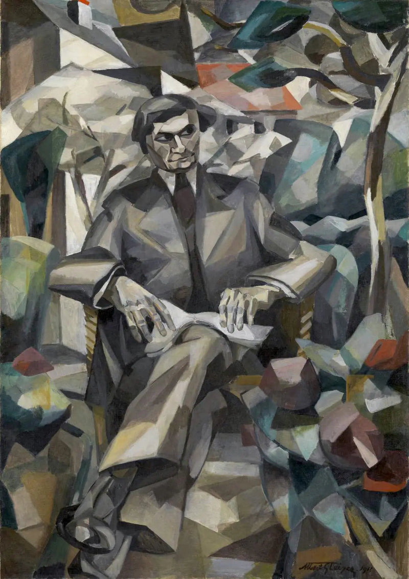 Jacques Nayralin muotokuva - Albert Gleizes