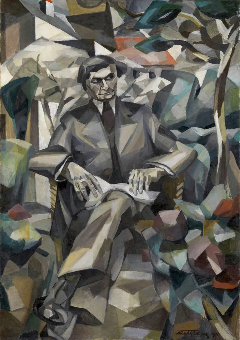 Jacques Nayralin muotokuva - Albert Gleizes