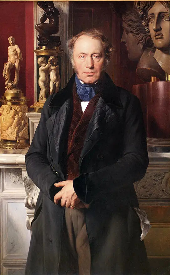 Portrait de James-Alexandre comte de Pourtalès-Gorgier - Paul Delaroche - Alpha Reproduction