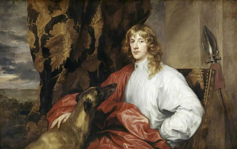 James Stuartin (1612–1655) muotokuva, Richmondin ensimmäinen herttua ja Lennoxin neljäs herttua - Antoine van Dyck