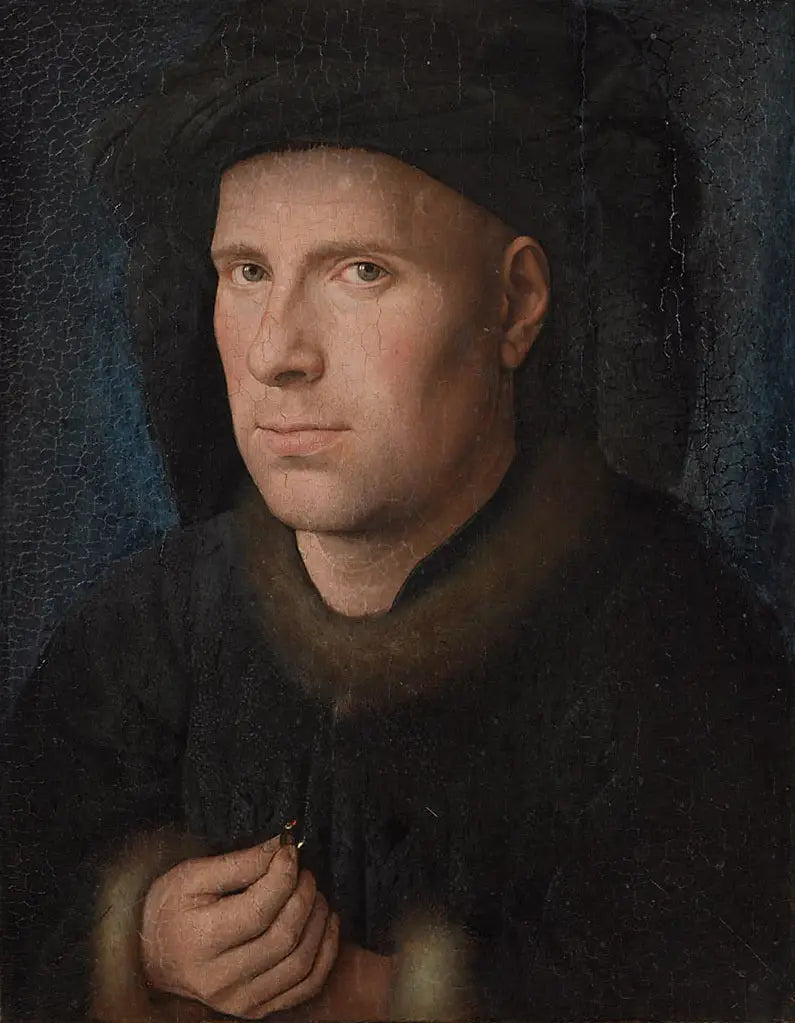 Jan de Leeuwin muotokuva - Jan van Eyck