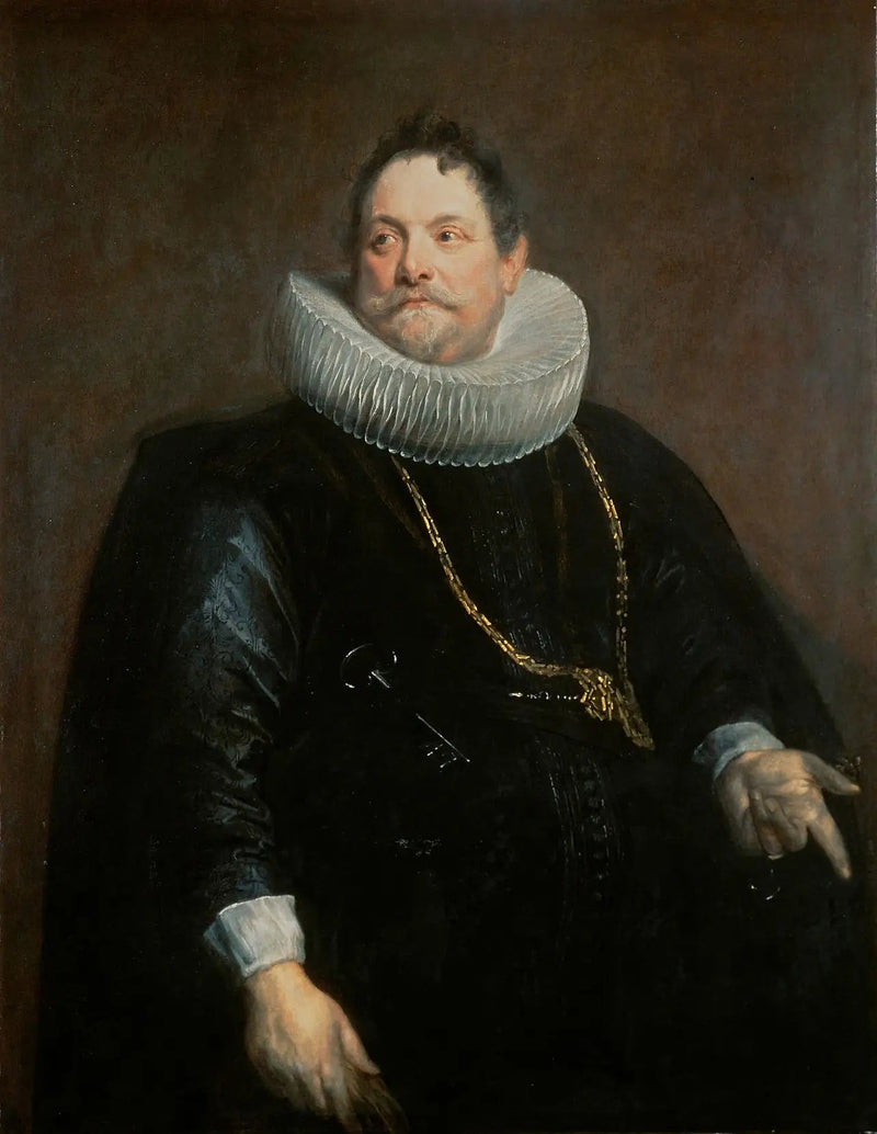 Jan van Montfortin muotokuva - Antoine van Dyck