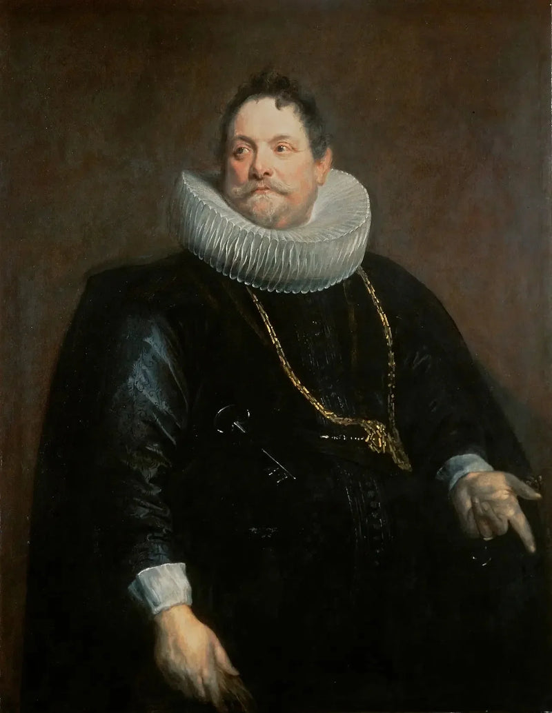 Jan van Montfortin muotokuva - Antoine van Dyck