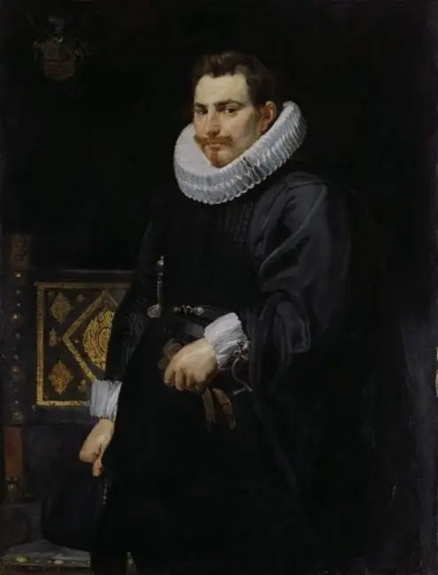 Jan Vermoelenin (1589-1656) muotokuva, espanjalaisen laivaston ylipäällikkö, 1616 - Peter Paul Rubens