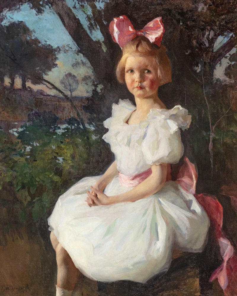 Jane Shattuckin muotokuva - Frank Weston Benson