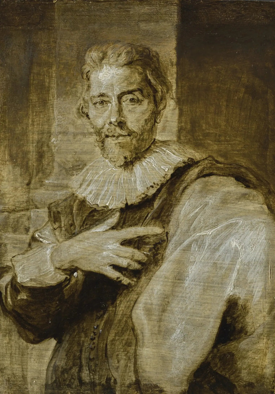 Jean-Baptiste Barbé (1578-1649) - Antoine van Dyckin muotokuva