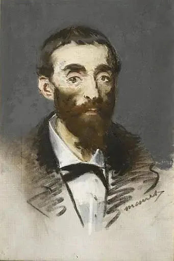Jean de Cabanesin, tunnetaan nimellä Cabaner, muotokuva, muusikko - Édouard Manet