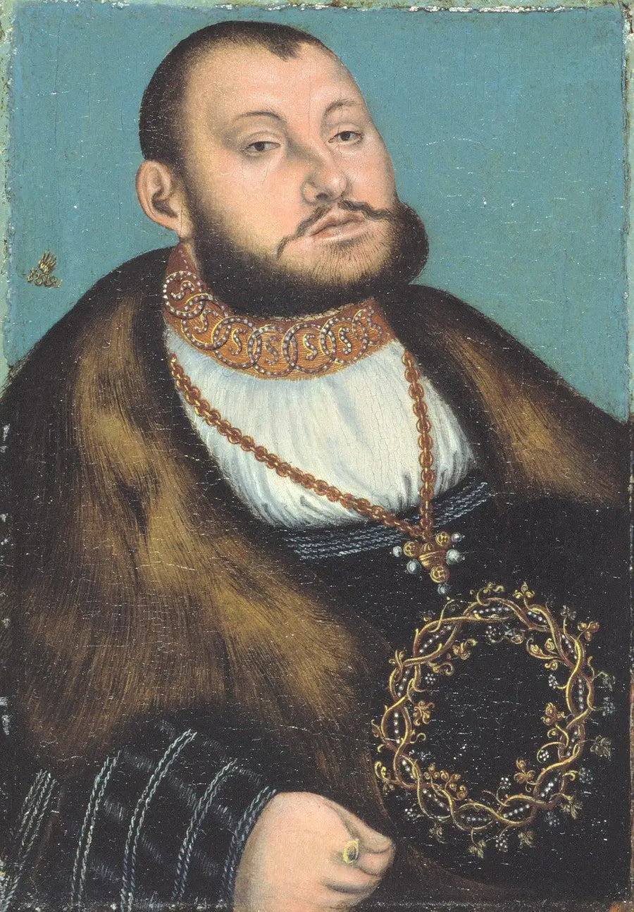 Jean-Frédéric I:n suurenmoinen muotokuva - Lucas Cranach vanhempi