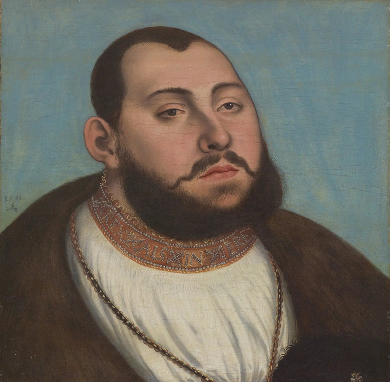Jean Frédéric le Magnanime, Sachsenin vaaliruhtinas ja herttua - Lucas Cranach vanhempi