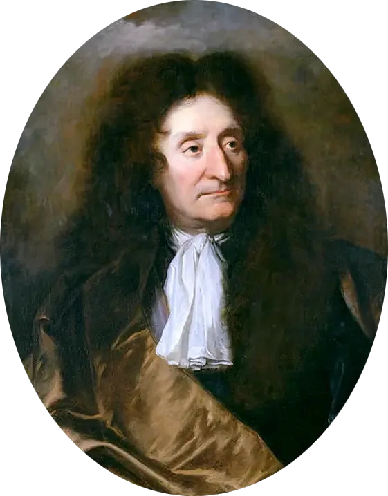 Jean de La Fontaine (1621-1695) - runoilija - Hyacinthe Rigaud