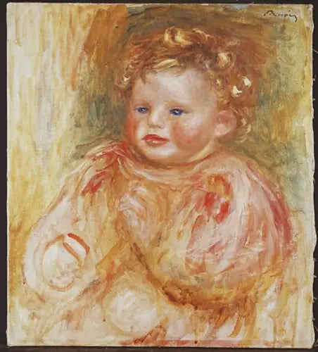 Jean Renoirin muotokuva lapsena - Pierre-Auguste Renoir