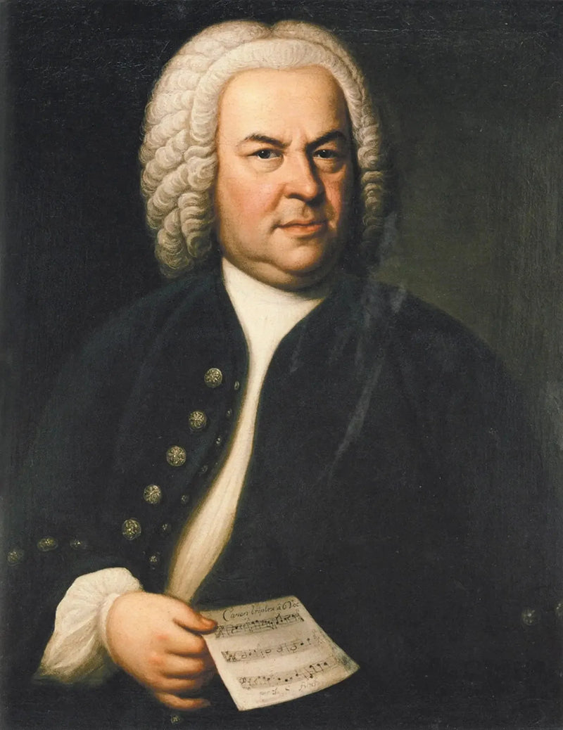 Jean-Sébastien Bachin muotokuva - Elias Gottlob Haussmann