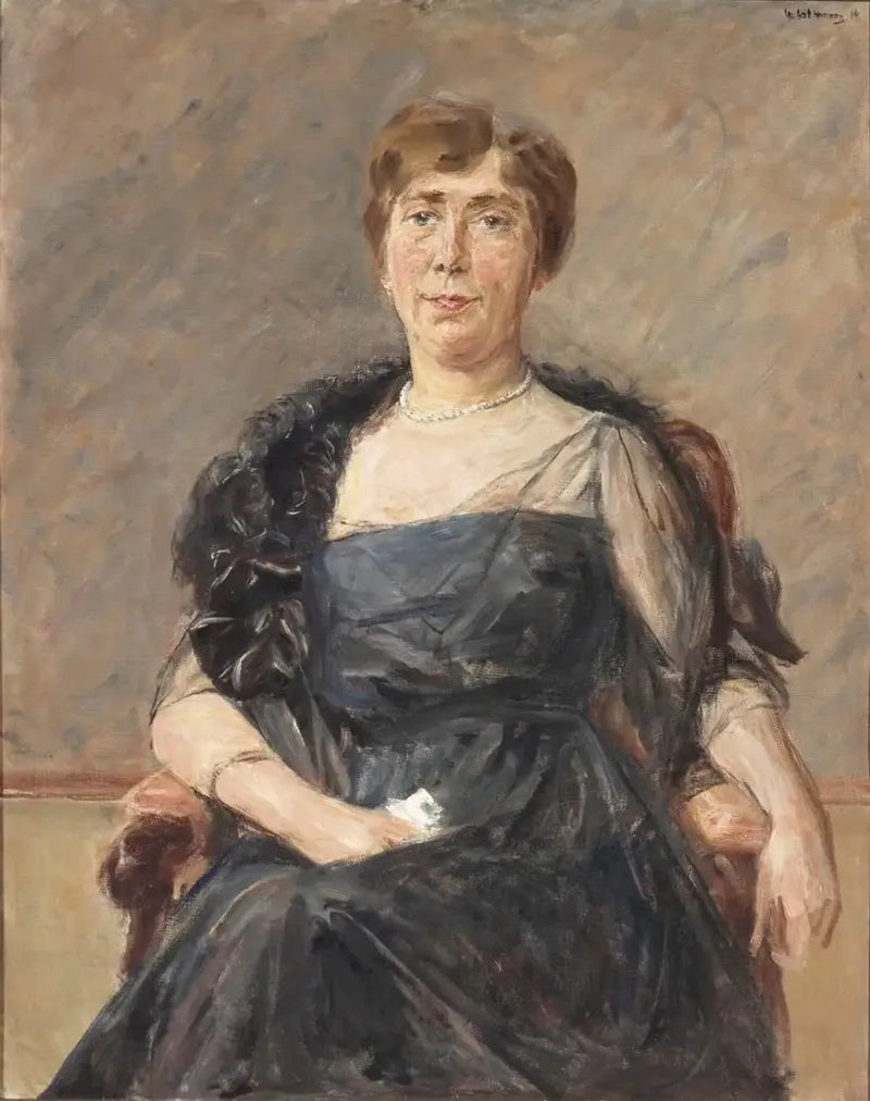 Jeanette Cornelia A. Onnes van Nijenrode-Cockuijt - Max Liebermannin muotokuva (1883-1936)
