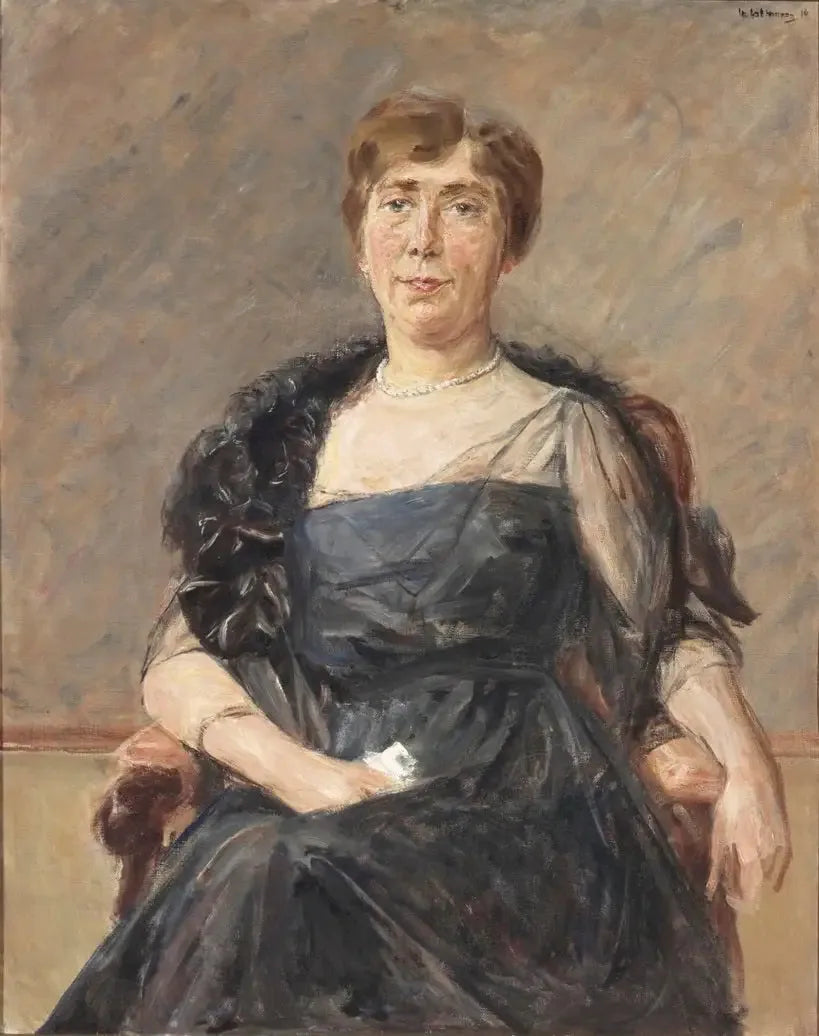 Jeanette Cornelia A. Onnes van Nijenrode-Cockuijt - Max Liebermannin muotokuva (1883-1936)