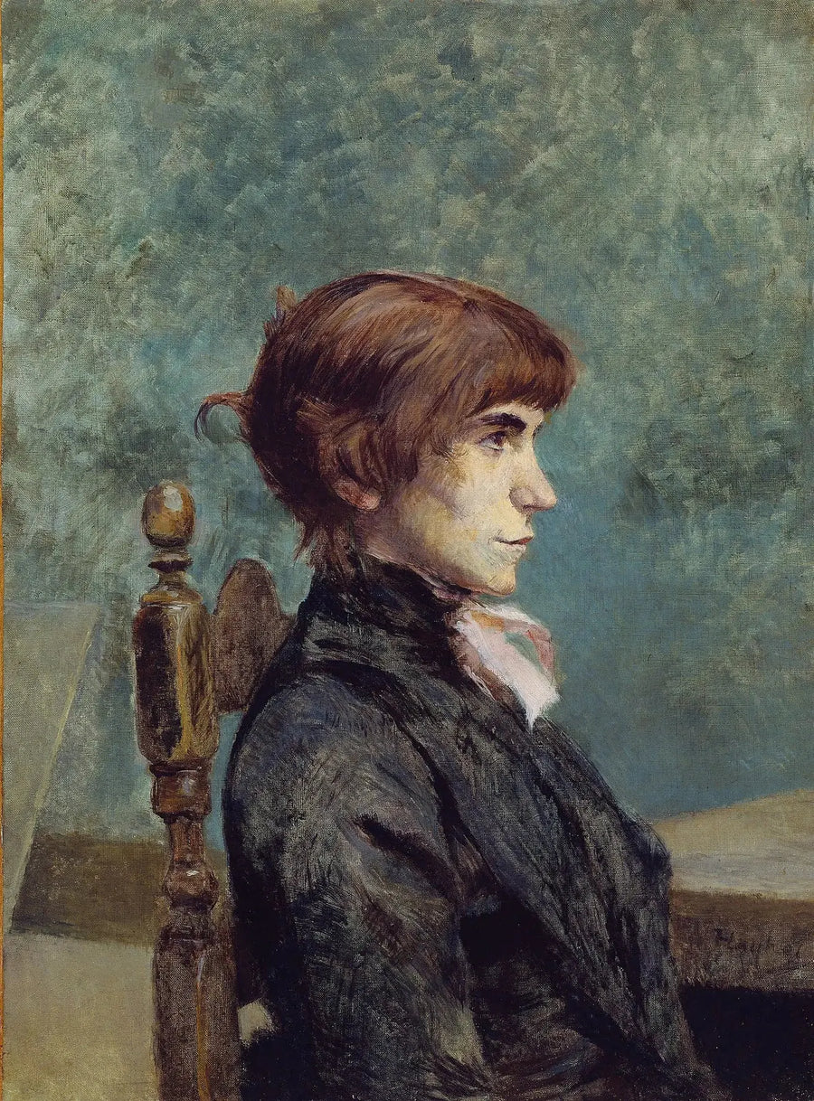 Jeanne Wenzin muotokuva - Henri de Toulouse-Lautrec
