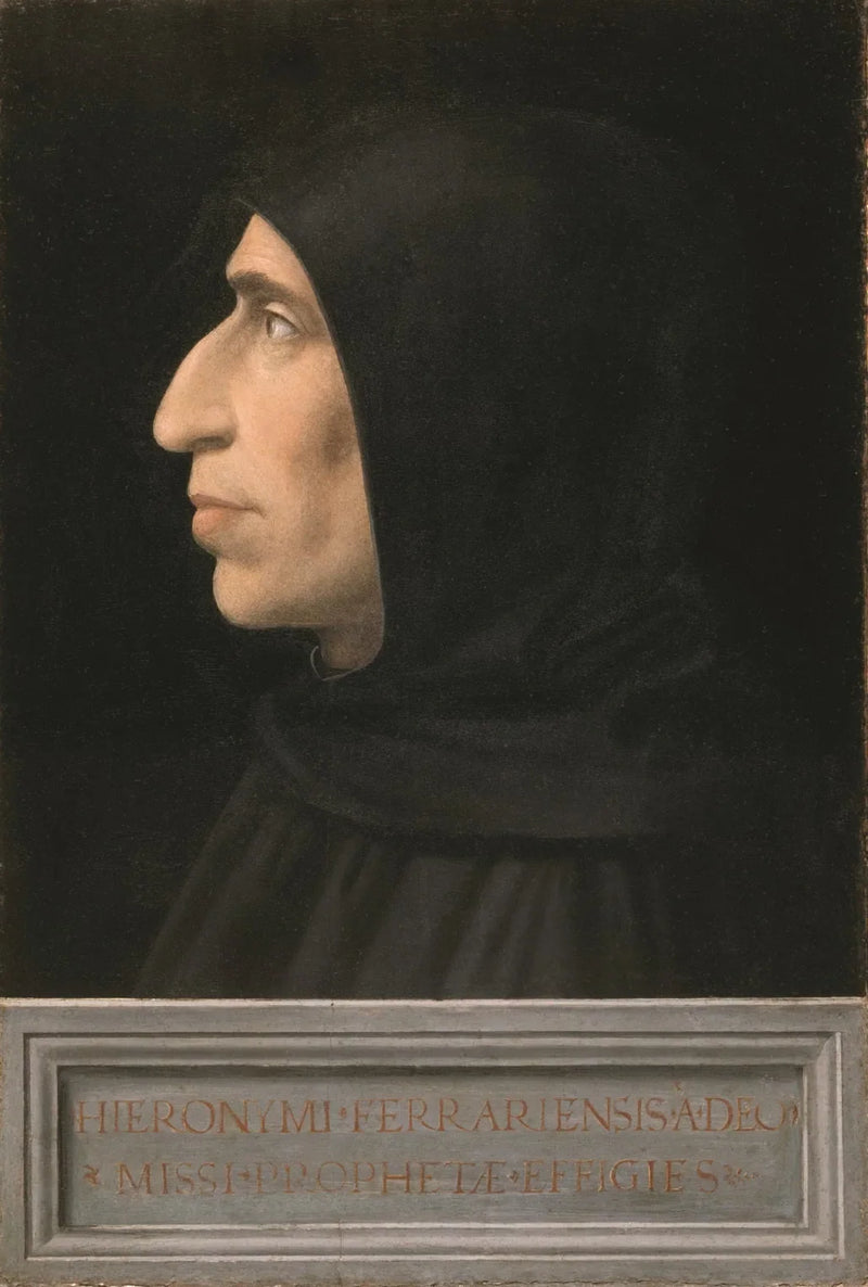 Jérôme Savonarolen muotokuva - Fra Bartolomeo