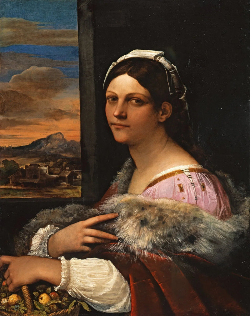 Nuoren naisen muotokuva - Sebastiano del Piombo