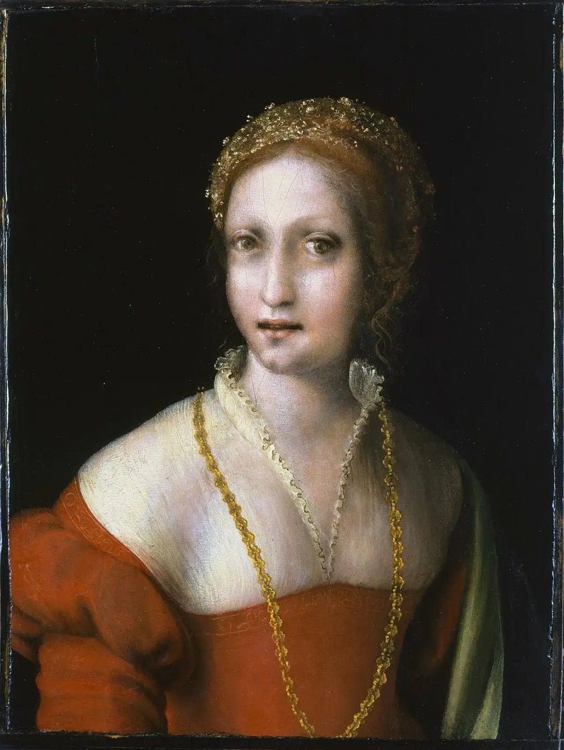 Nuoren naisen muotokuva - Antonio da Correggio