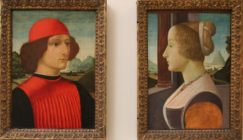 Nuoren naisen muotokuva - Domenico Ghirlandaio
