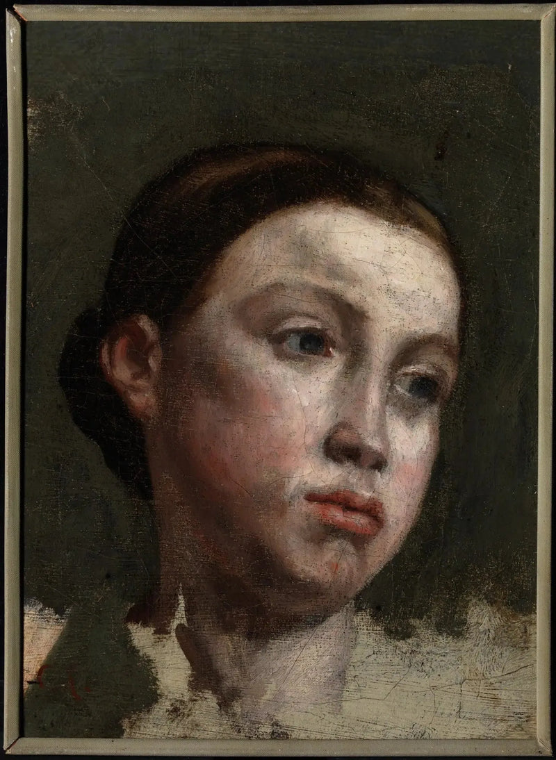 Nuoren naisen muotokuva - Gustave Courbet