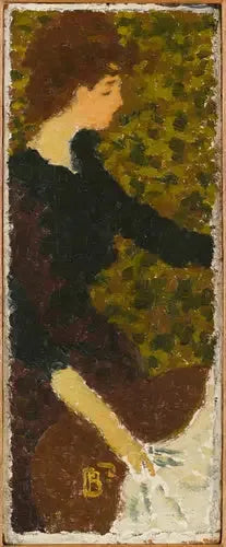 Nuoren tytön muotokuva - Pierre Bonnard