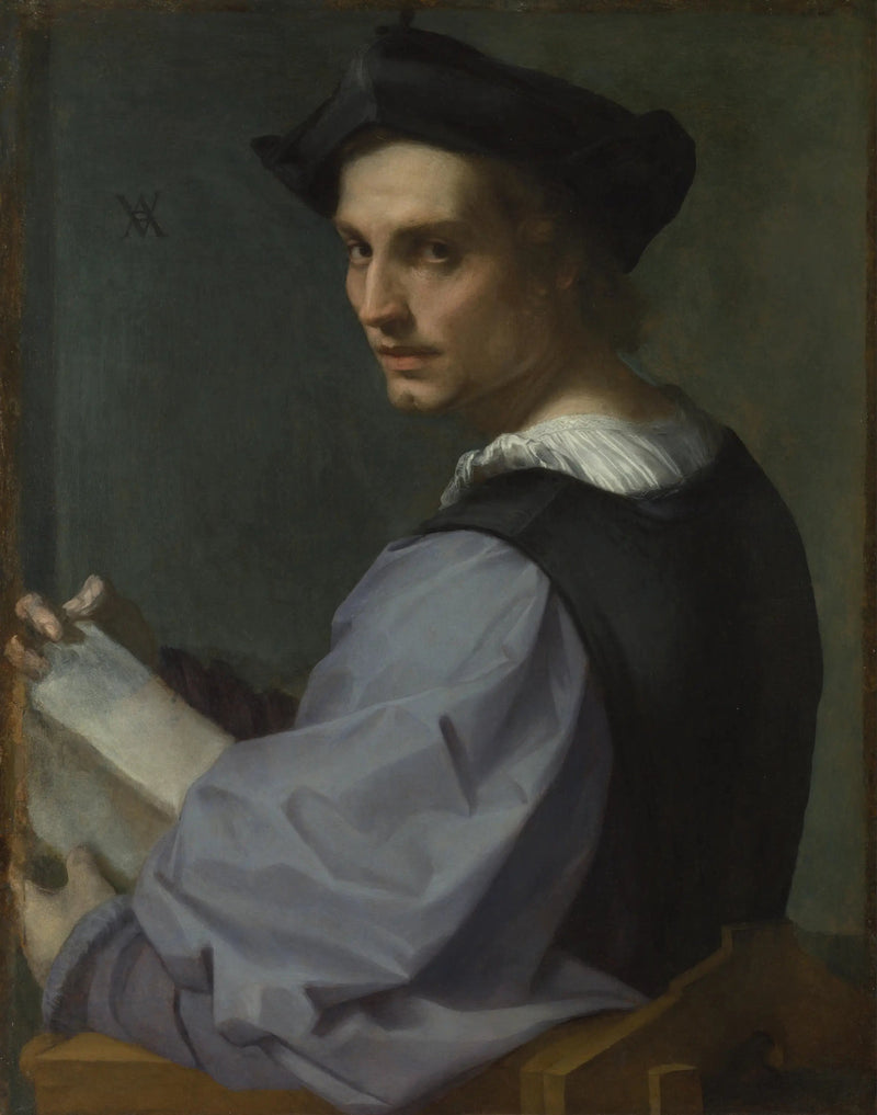 Nuoren miehen muotokuva - Andrea del Sarto