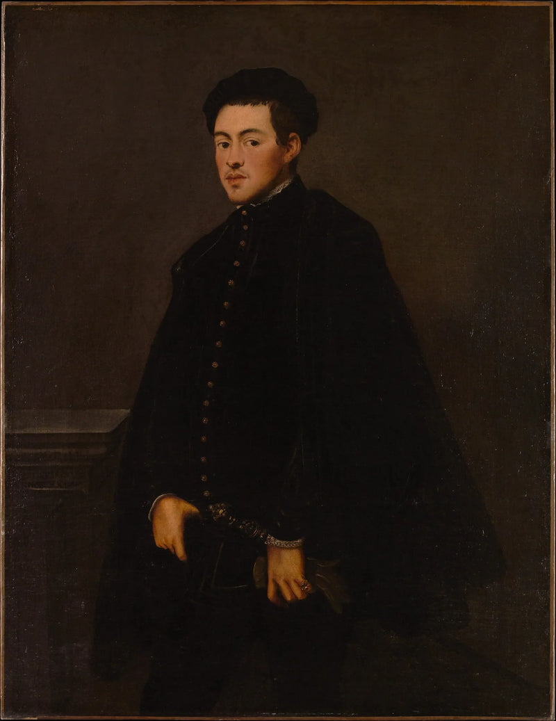 Nuoren miehen muotokuva - Jacopo Tintoretto