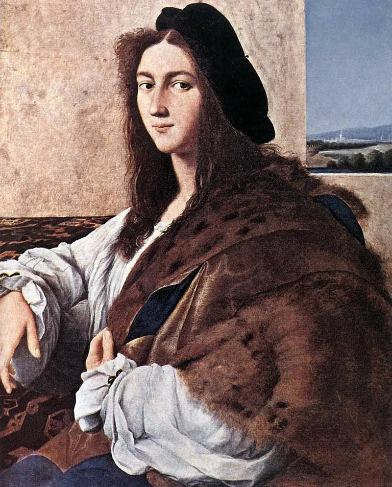 Nuoren miehen muotokuva - Raphael Sanzio