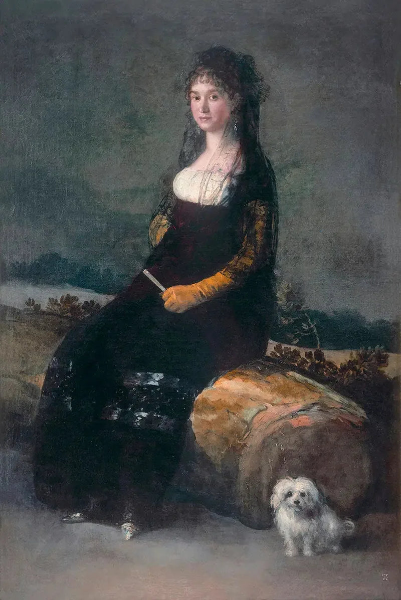 Joaquina Candado Ricarte - Francisco de Goya muotokuva