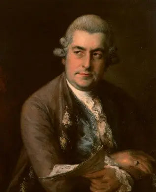 Johann Christian Bachin (1735-1782) muotokuva - Thomas Gainsborough