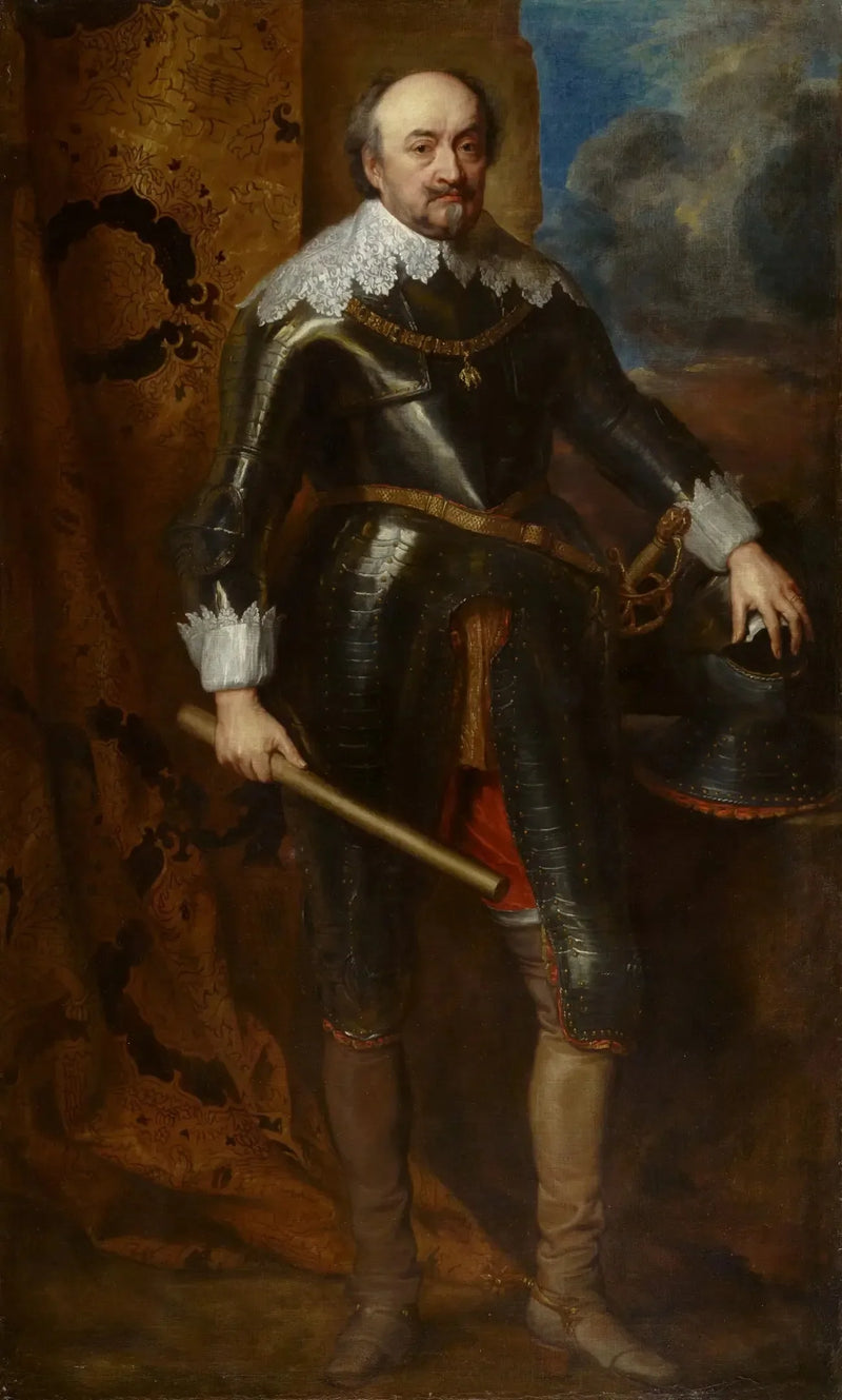 Johann VIII:n, Nassau-Siegenin kreivin, muotokuva - Antoine van Dyck