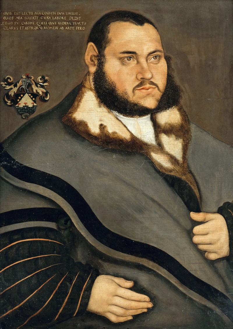 Johannes Carionin muotokuva - Lucas Cranach vanhempi