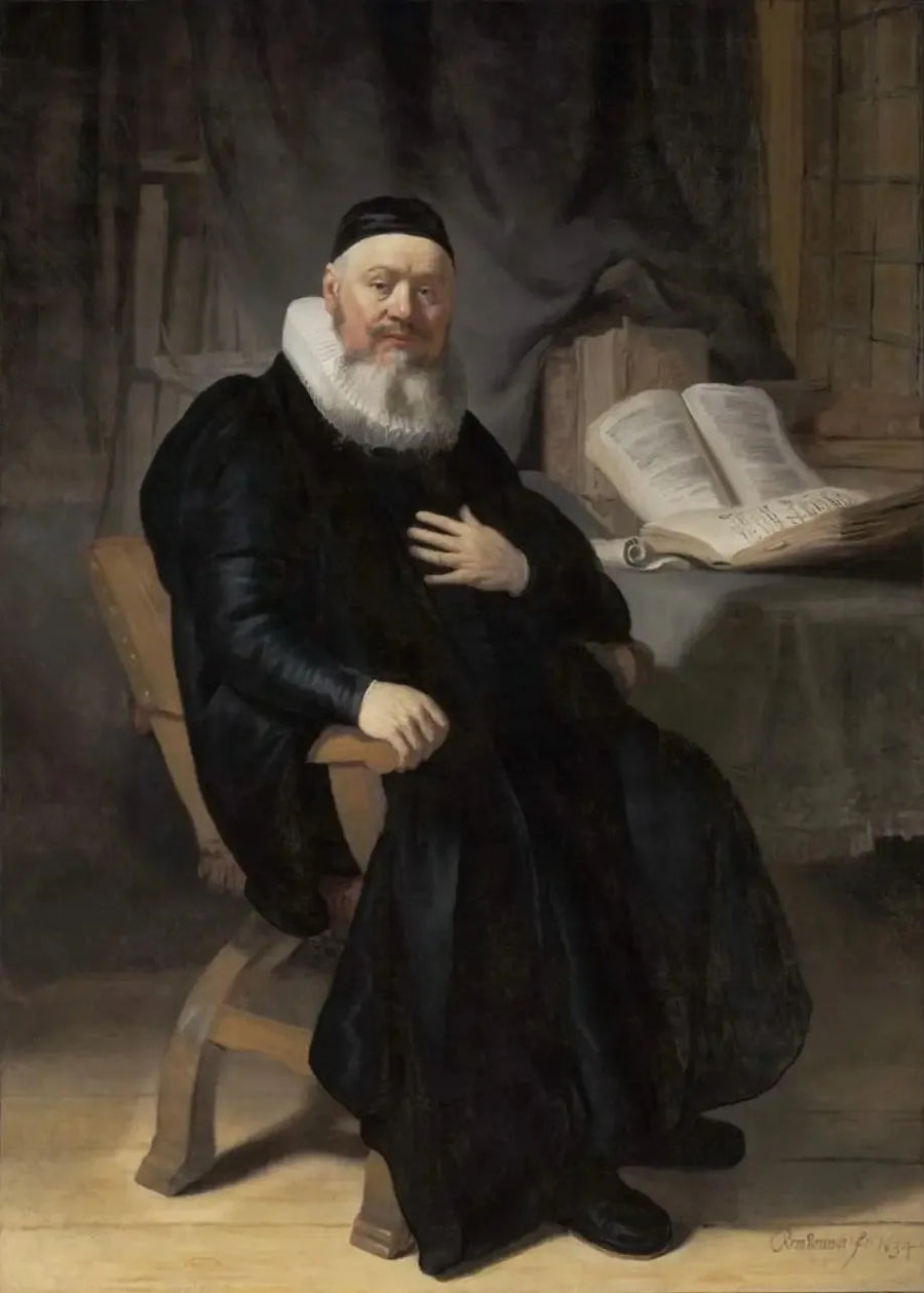 Johannes Elisonin muotokuva - Rembrandt