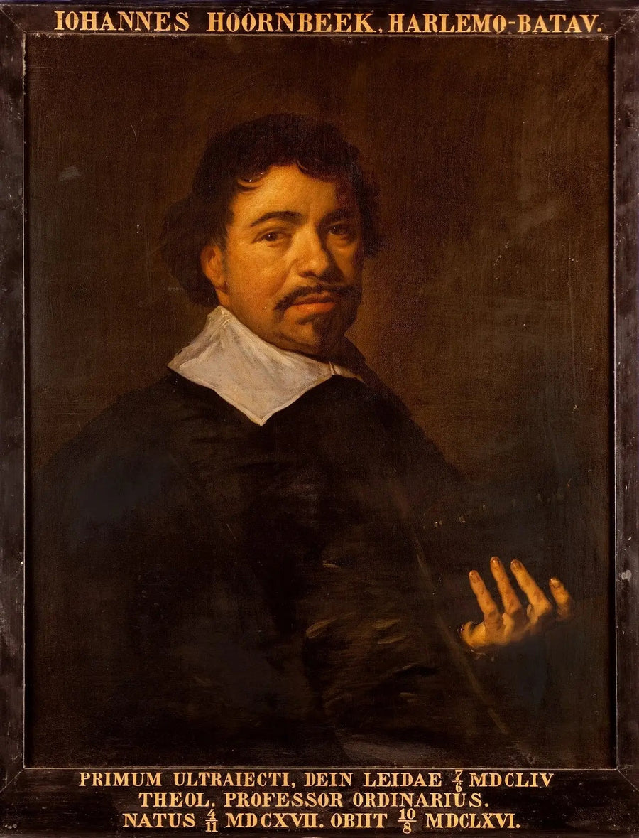 Johannes Hoornbeekin muotokuva, Leydenin professori - Frans Hals