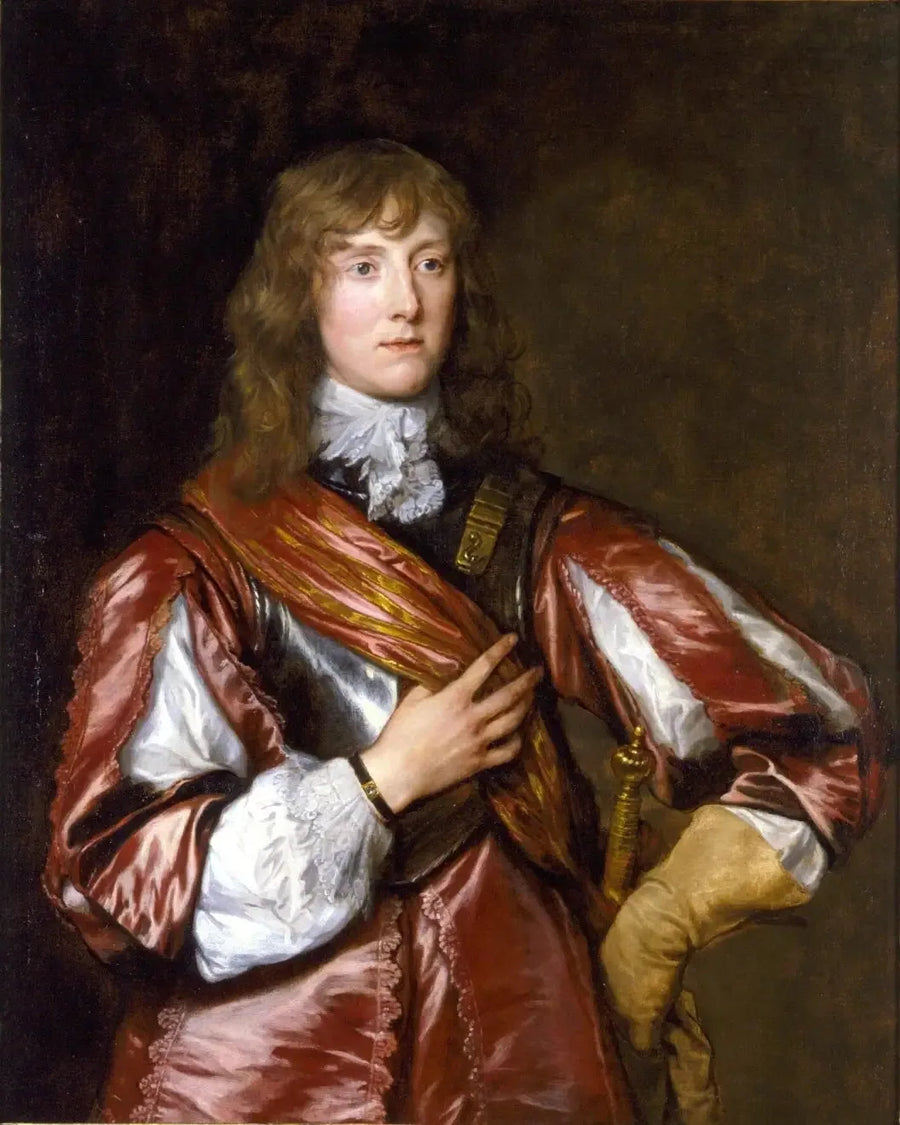 John Belasyse:n muotokuva, myöhemmin Worlabyn ensimmäinen Lord Belasyse (1614-1689) - Antoine van Dyck