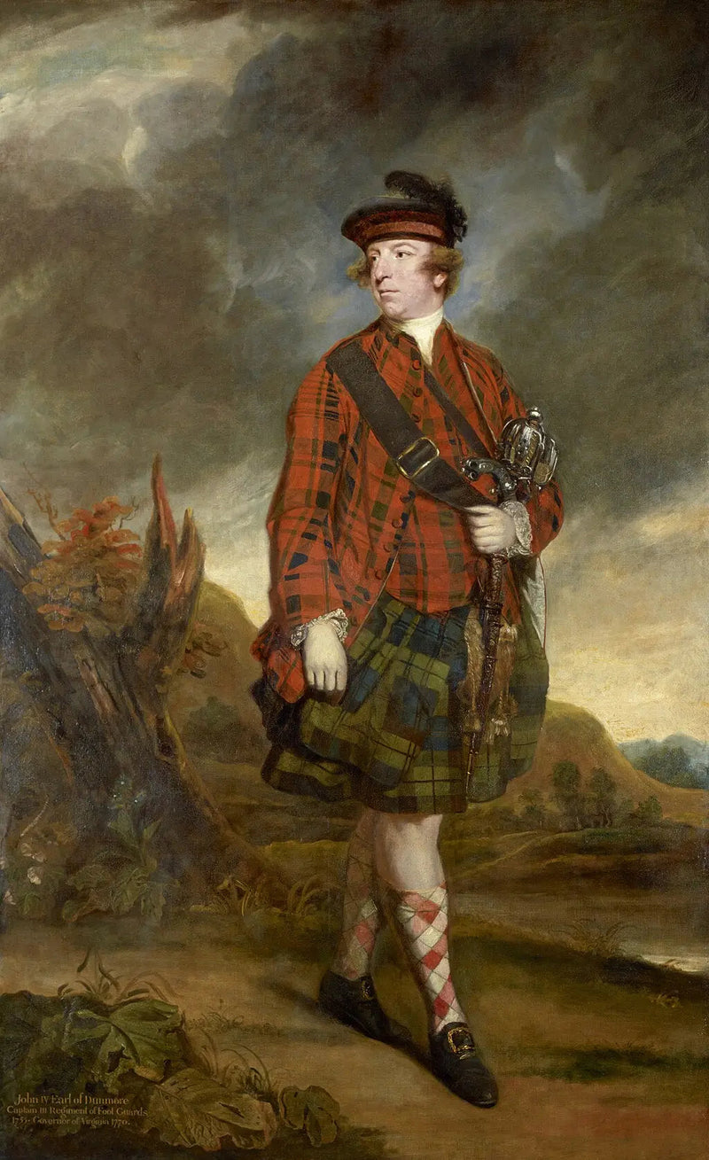 John Murray'n, Dunmore'n 4. kreivin muotokuva - Joshua Reynolds