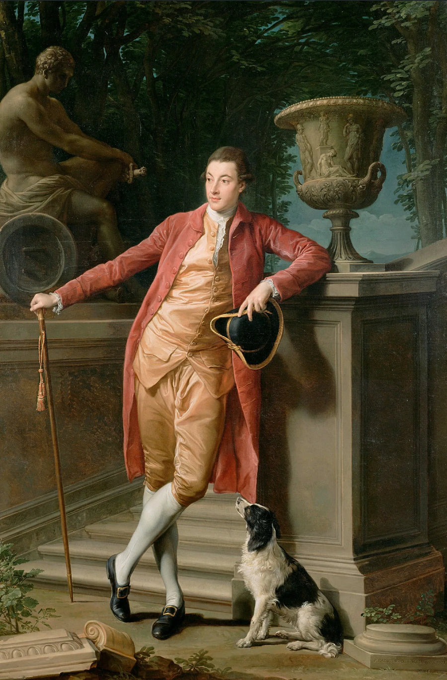 John Talbotin muotokuva, tuleva ensimmäinen Talbotin kreivi - Pompeo Batoni