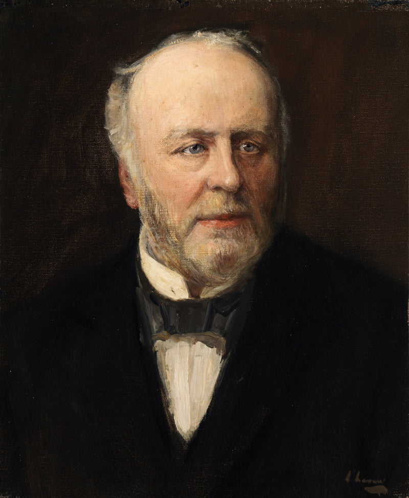 Muotokuva antiikkikauppias John Thomas Gilbertistä (1829-1897) - John Lavery