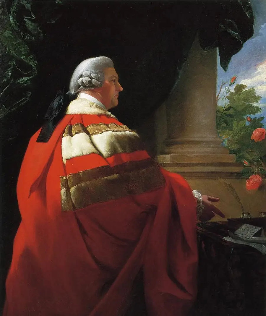 John Wardin muotokuva, 2. vicomte Dudley ja Ward (1725-1788) - John Singleton Copley