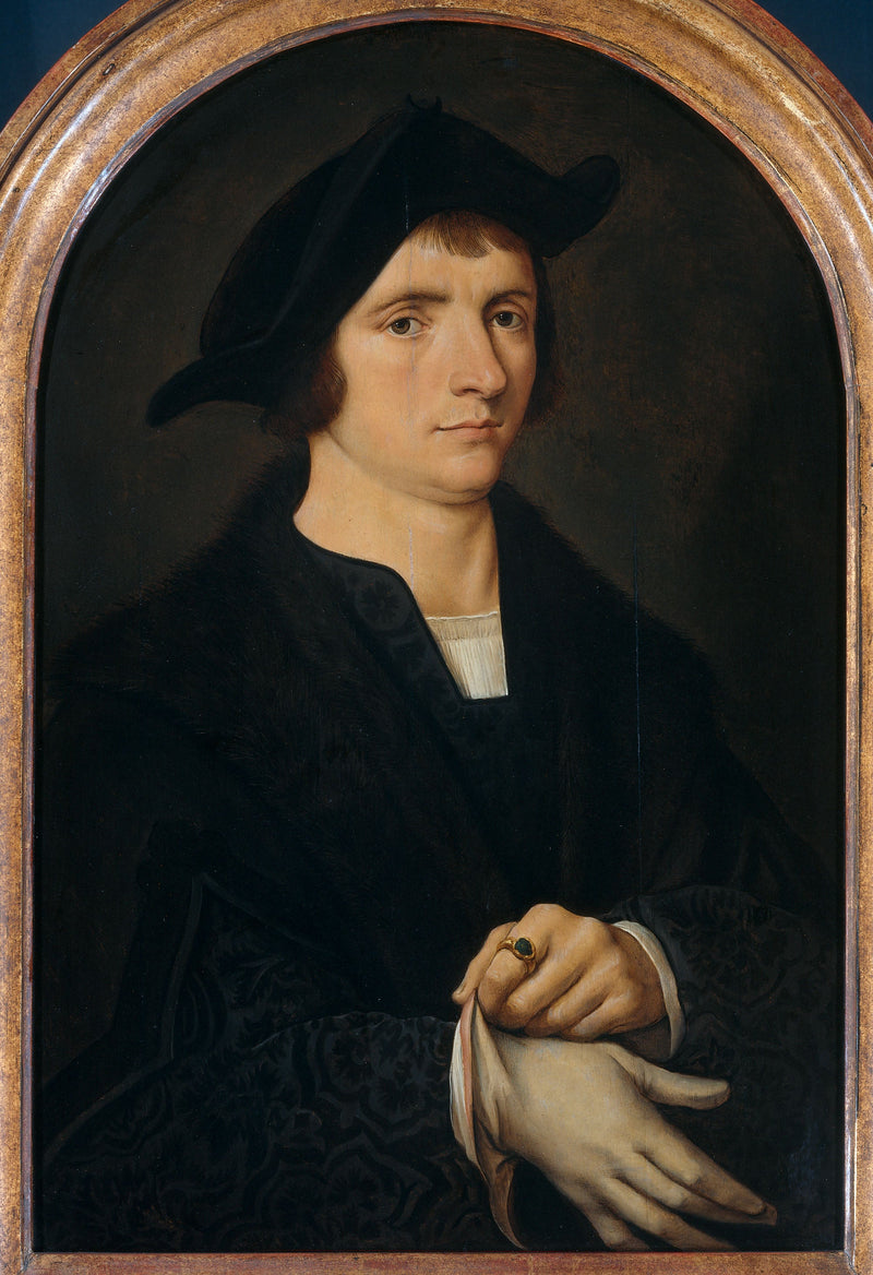 Joris Vézeleer - Joos van Cleve - Muotokuva