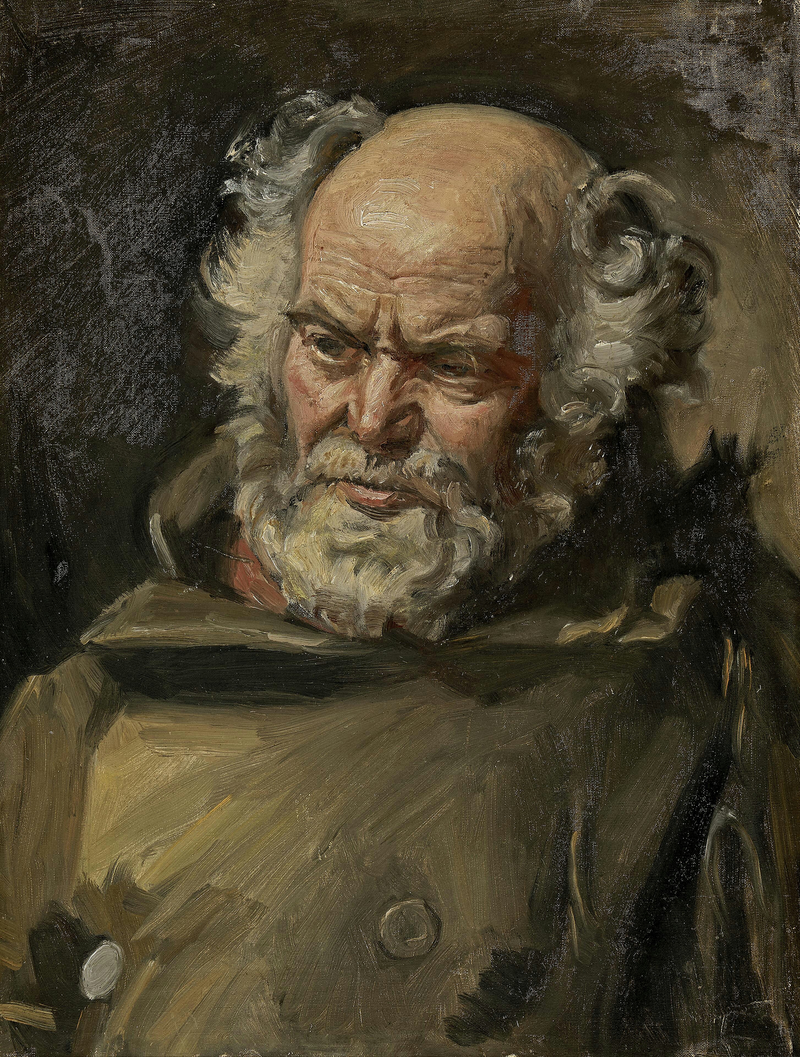 Josef Bonatzin muotokuva. -Michael Peter Ancher